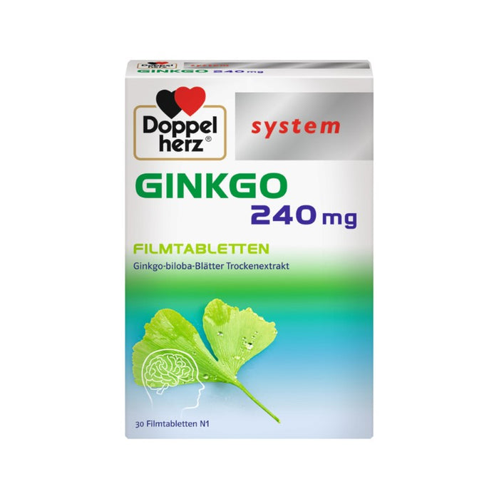 Doppelherz system Ginkgo 240 mg Tabletten, 30 St. Tabletten
