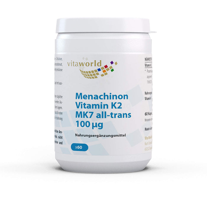 Menachinon Vitamin K2 100ug, 60 St KAP