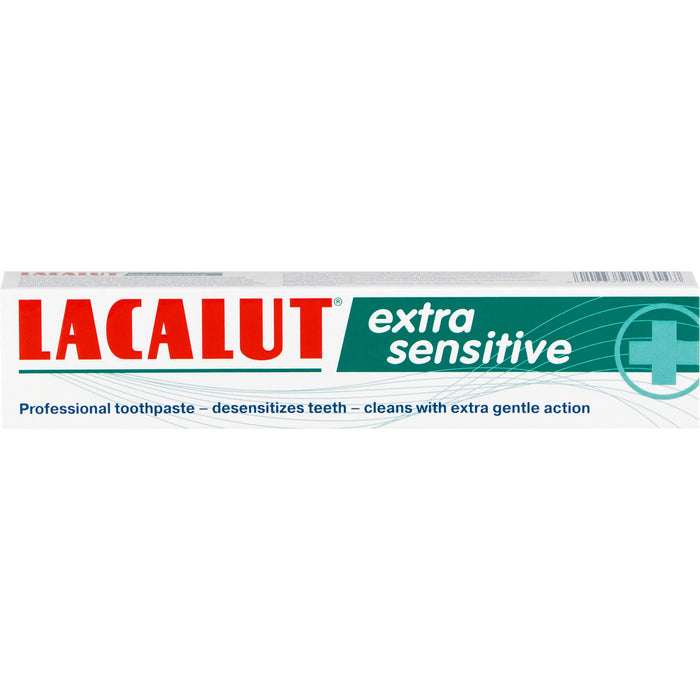 Lacalut extra sensitive Wirkzahncreme, 75 ml Zahncreme
