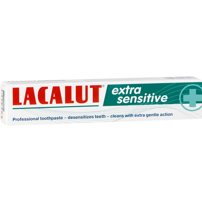Lacalut extra sensitive Wirkzahncreme, 75 ml Zahncreme