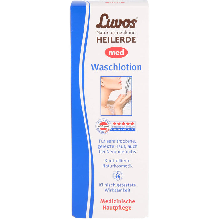 Luvos Naturkosmetik MED Wasch- und Duschlotion, 200 ml Gel
