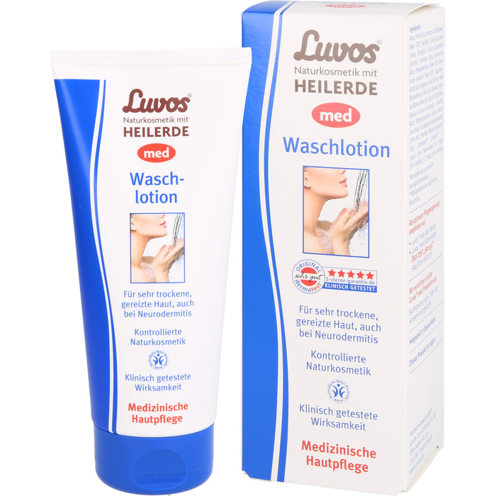 Luvos Naturkosmetik MED Wasch- und Duschlotion, 200 ml Gel