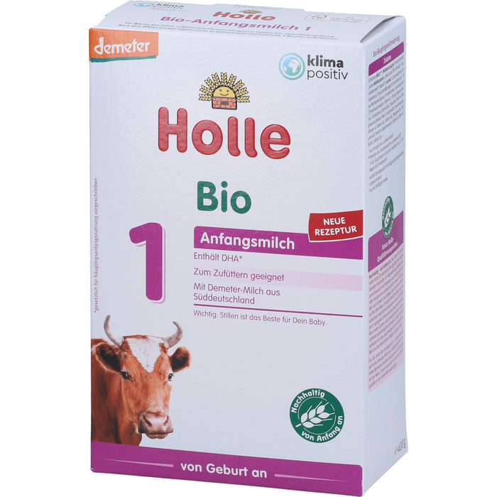 Holle Bio 1 Anfangsmilch aus Ziegenmilch, 400 g Pulver