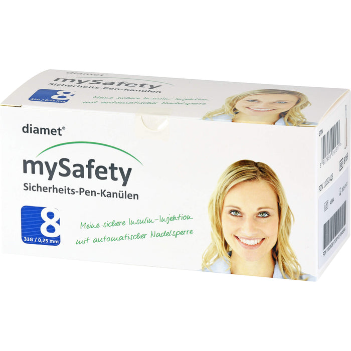 Diamet Mysafety Sich0.25x8, 100 St KAN