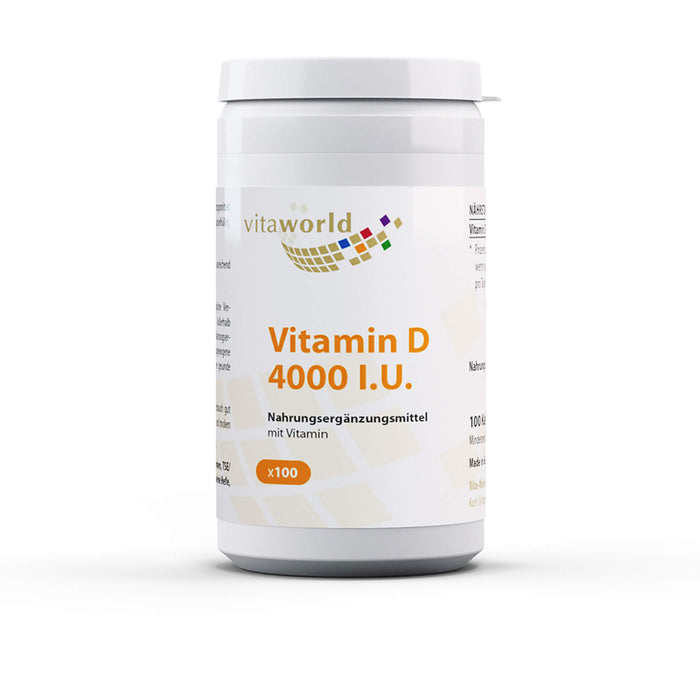 Vitamin D3 4000 IU, 100 St KAP