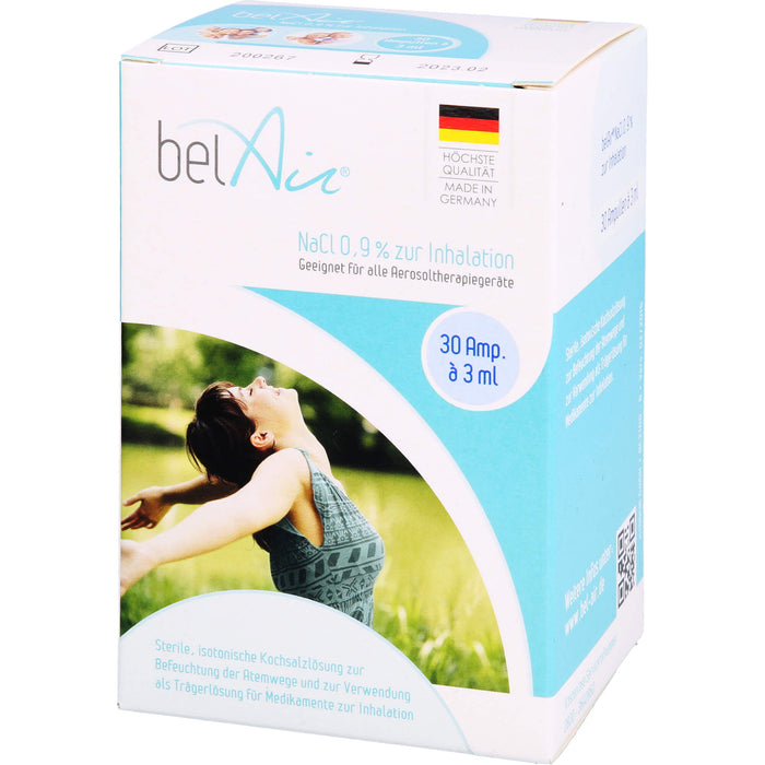 belAir NaCl 0,9 % Inhalationslösung, 30X3 ml AMP
