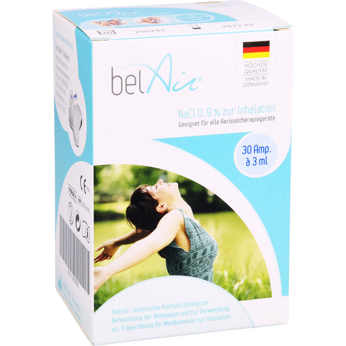 belAir NaCl 0,9 % Inhalationslösung, 30X3 ml AMP