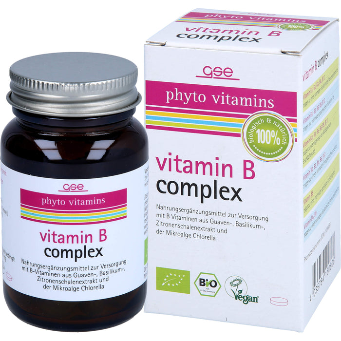 phyto vitamins Vitamin B Complex Tabletten, 60 St. Tabletten