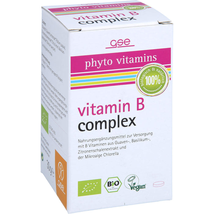 phyto vitamins Vitamin B Complex Tabletten, 60 St. Tabletten