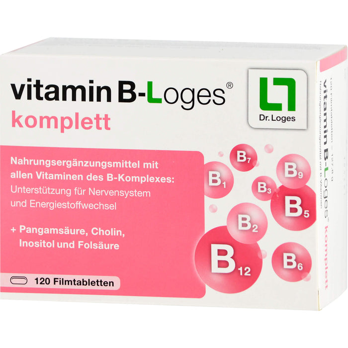 vitamin B-Loges komplett Tabletten, 120 St. Tabletten