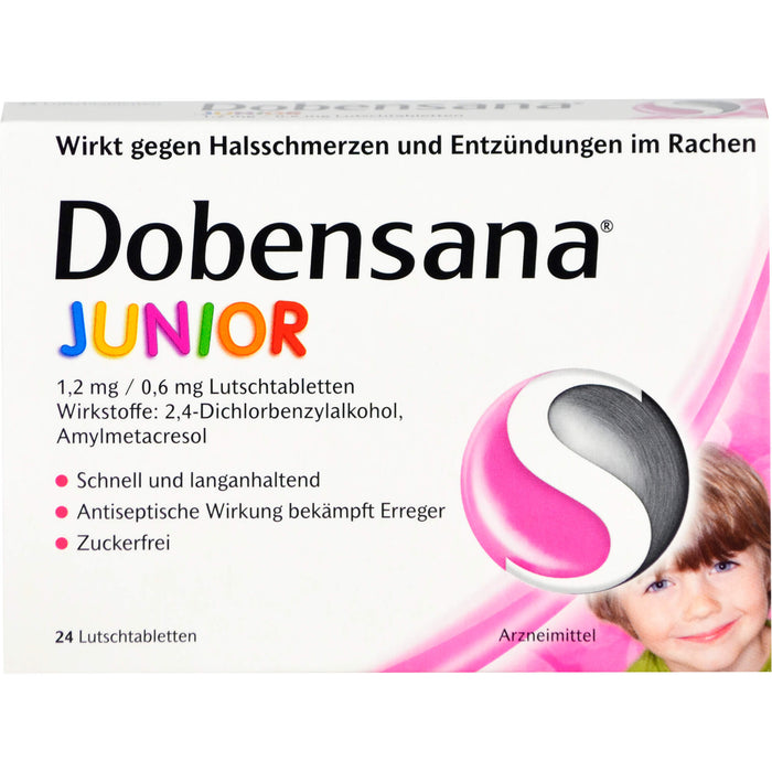 Dobensana Junior Lutschtabletten, 24 St. Tabletten