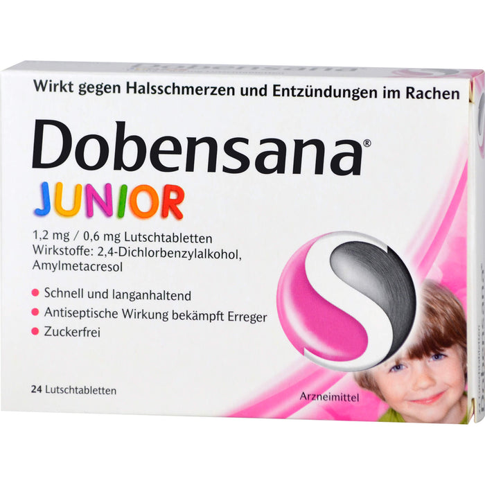 Dobensana Junior Lutschtabletten, 24 St. Tabletten