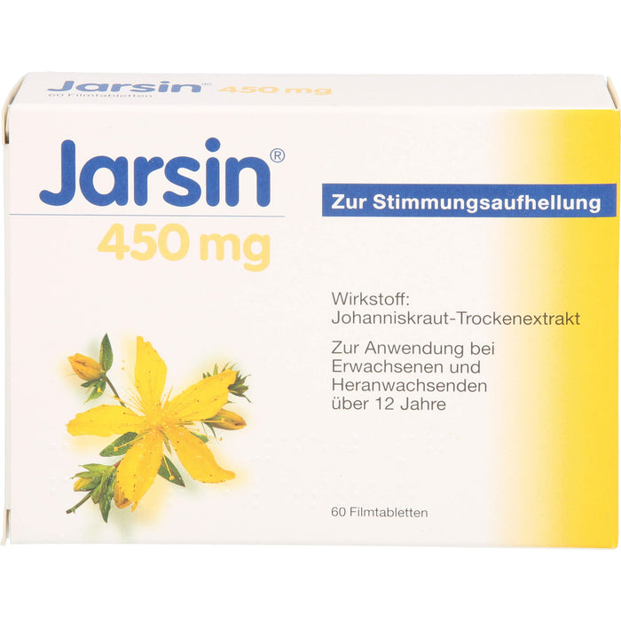 Jarsin 450 mg Tabletten zur Stimmungsaufhellung, 60 St. Tabletten