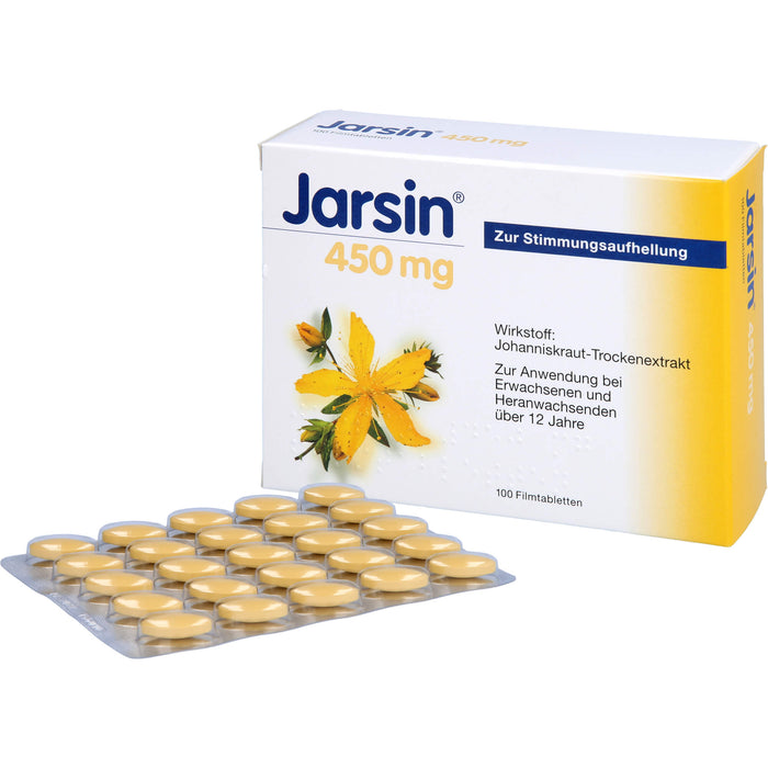 Jarsin 450 mg Tabletten zur Stimmungsaufhellung, 100 St. Tabletten