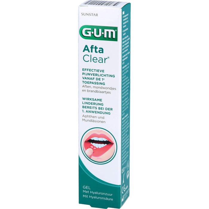 GUM Afta Clear Gel bei Aphten und Mundläsionen, 10 ml Gel