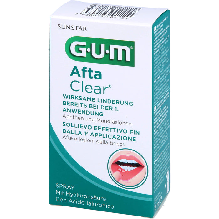 GUM Afta Clear Spray, 15 ml Lösung