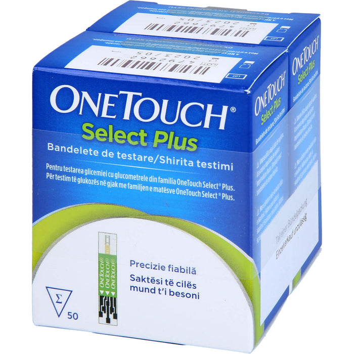 One Touch Select Plus kohlpharma Blutzucker Teststreifen, 100 St TTR