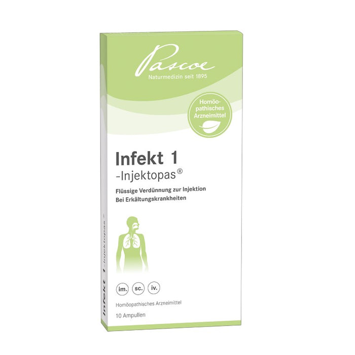 Infekt 1-Injektopas, Flüssige Verdünnung zur Injektion, 10 ml Lösung