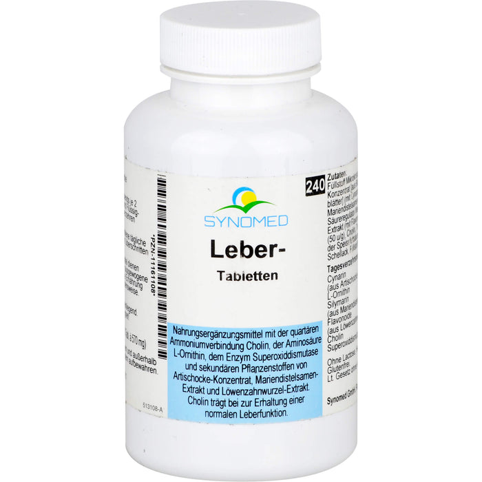 SYNOMED Leber-Tabletten, 240 St. Tabletten