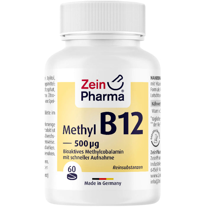 ZeinPharma B12  500 µg Lutschtabletten, 60 St. Tabletten
