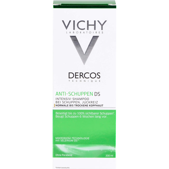 VICHY DERCOS Anti-Schuppen Intensiv-Shampoo bei Juckreiz, 200 ml Shampoo
