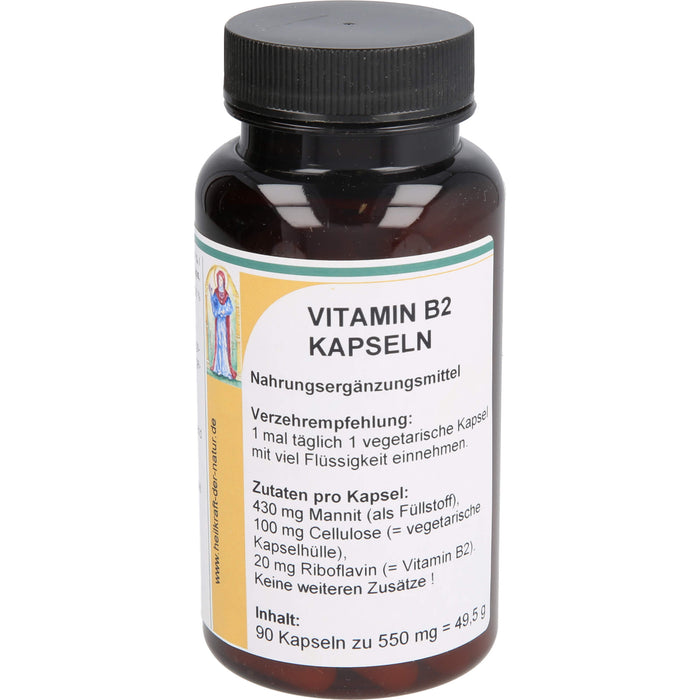 Reinhildis-Apotheke Vitamin B 2 Kapseln, 90 St. Kapseln