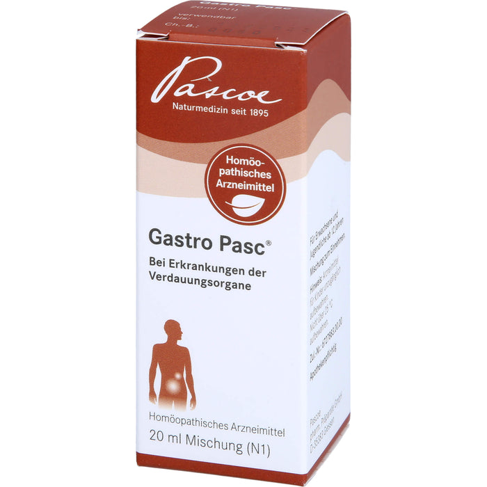 Gastro Pasc, Mischung, 20 ml Lösung