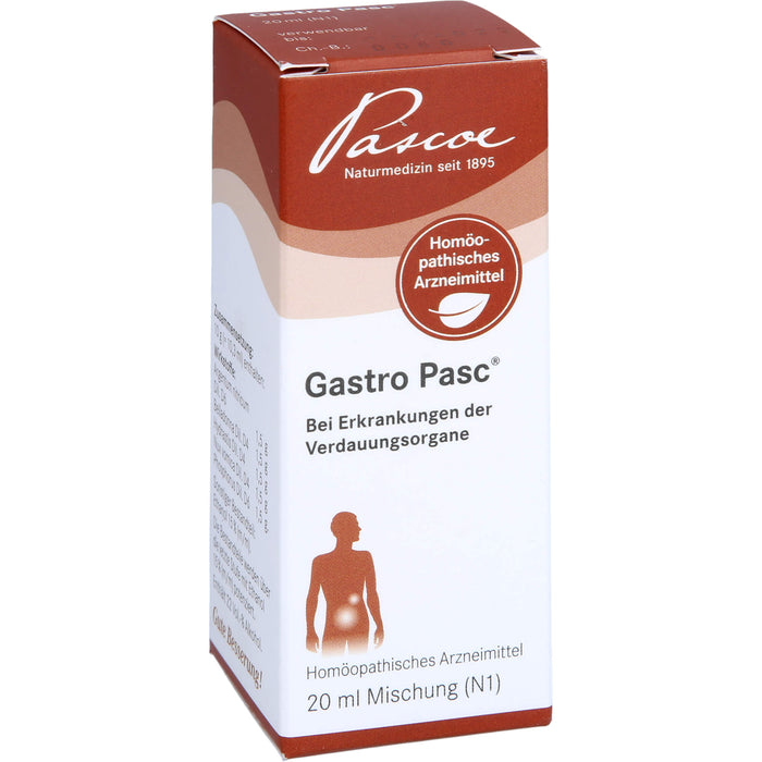 Gastro Pasc, Mischung, 20 ml Lösung