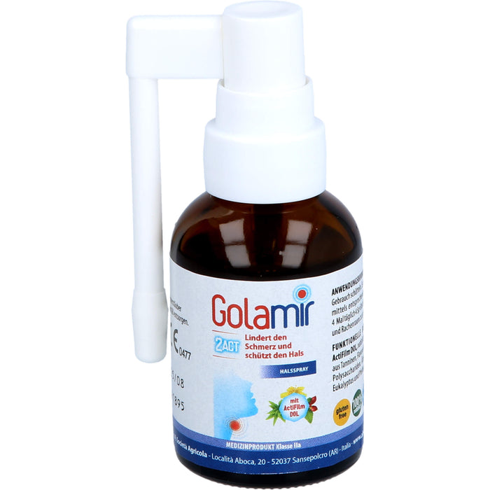 Golamir 2Act Halsspray, 30 ml Lösung