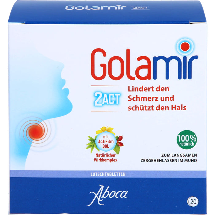 Golamir 2Act Lutschtabletten, 30 g Tabletten