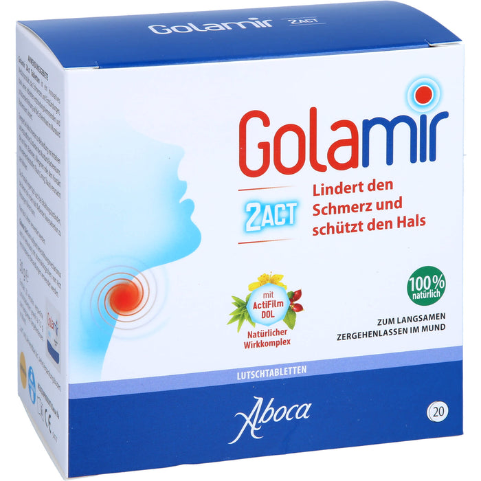 Golamir 2Act Lutschtabletten, 30 g Tabletten