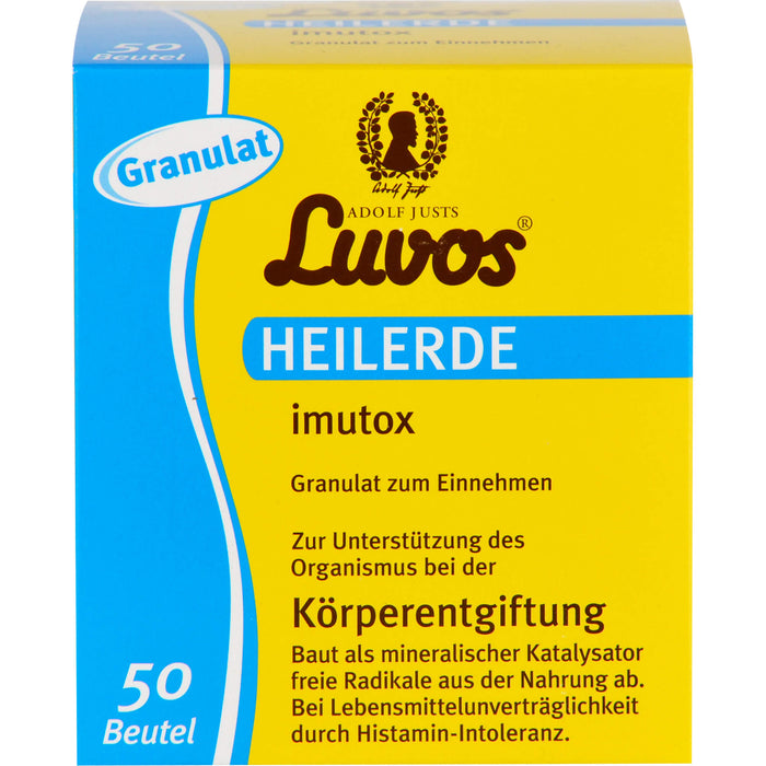 Luvos Heilerde imutox Kapseln Körperentgiftung, 50 St. Beutel