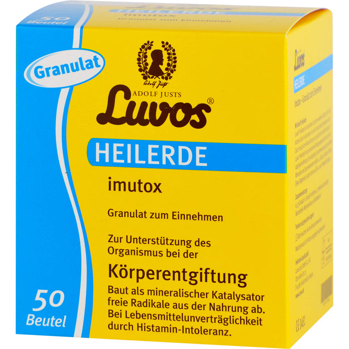 Luvos Heilerde imutox Kapseln Körperentgiftung, 50 St. Beutel