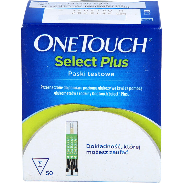 OneTouch Select Plus Blutzucker Teststreifen Reimport EMRAmed, 50 St. Teststreifen