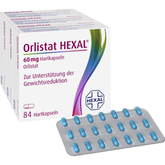Orlistat HEXAL 60 mg Hartkapseln, 252 St. Kapseln