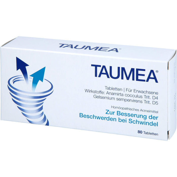 TAUMEA Tabletten bei Schwindel, 80 St. Tabletten