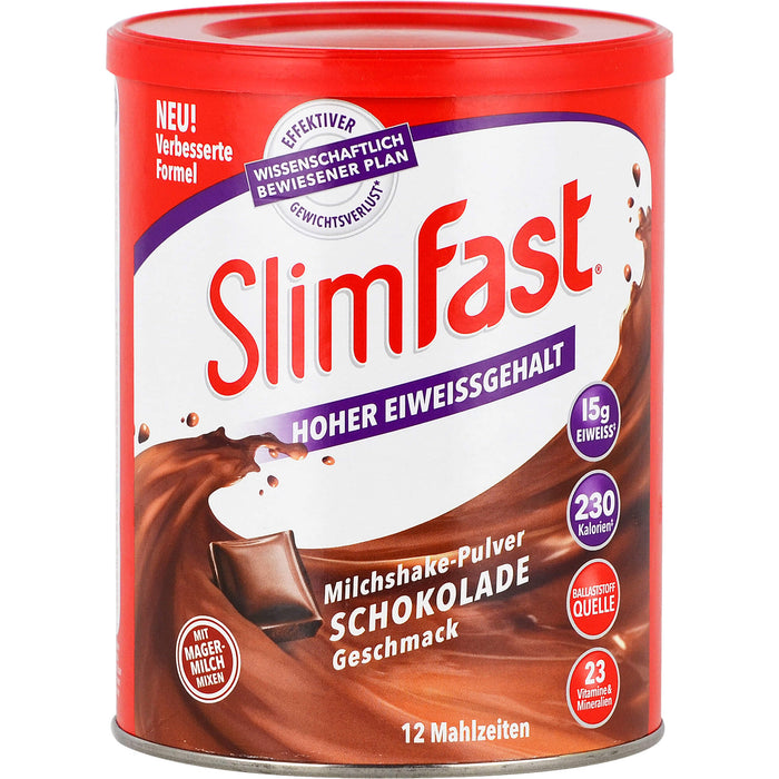 Slim-Fast Pulver Schokolade, 450 g PUL