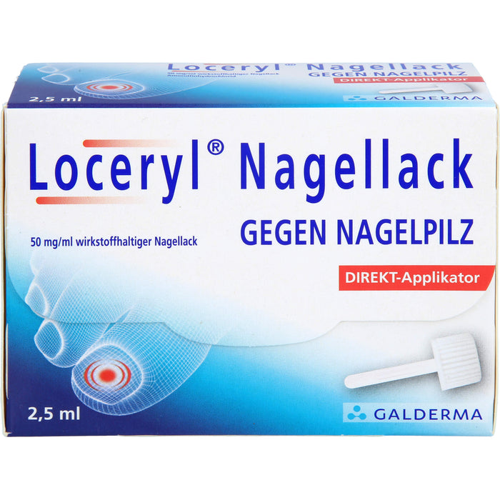 Loceryl Nagellack gegen Nagelpilz mit Direkt-Applikator, 2.5 ml Lösung