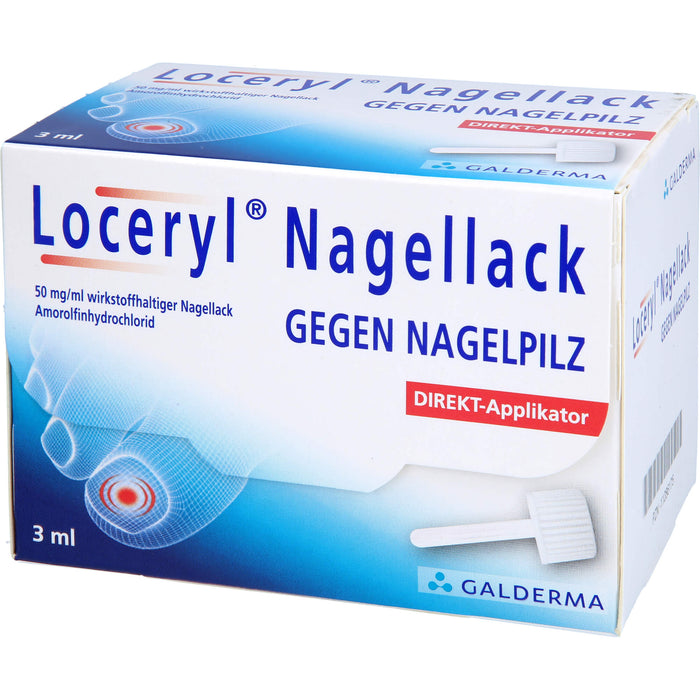 Loceryl Nagellack mit Direkt-Applikator gegen Nagelpilz, 3 ml Lösung