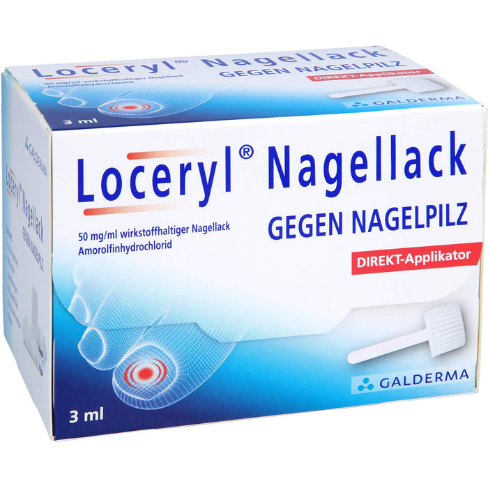 Loceryl Nagellack mit Direkt-Applikator gegen Nagelpilz, 3 ml Lösung