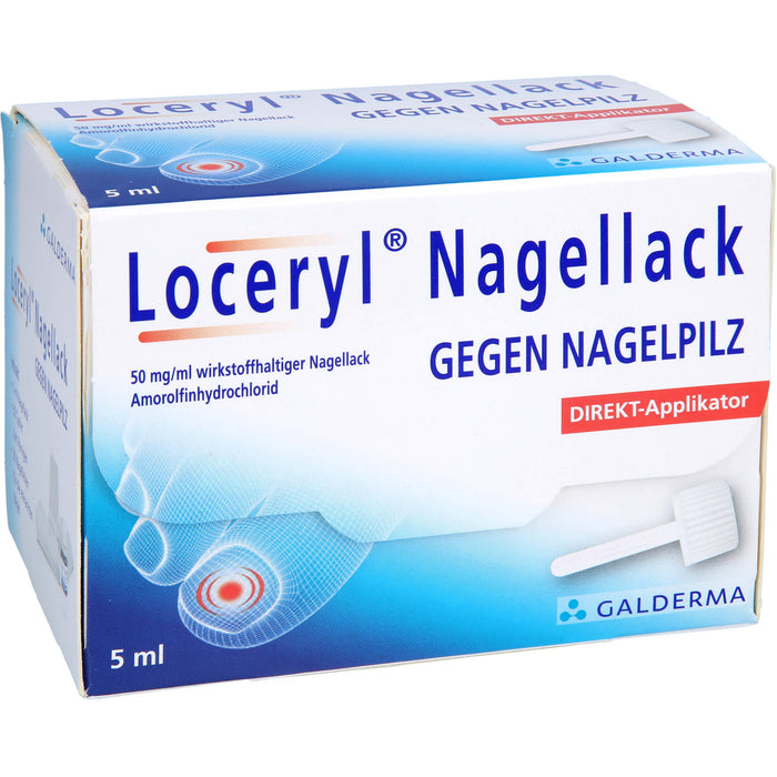 Loceryl Nagellack mit Direkt-Applikator gegen Nagelpilz, 5 ml Lösung