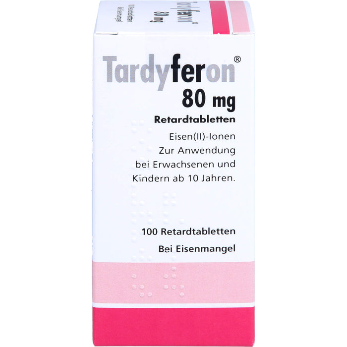 Tardyferon Retardtabletten bei Eisenmangel, 100 St. Tabletten