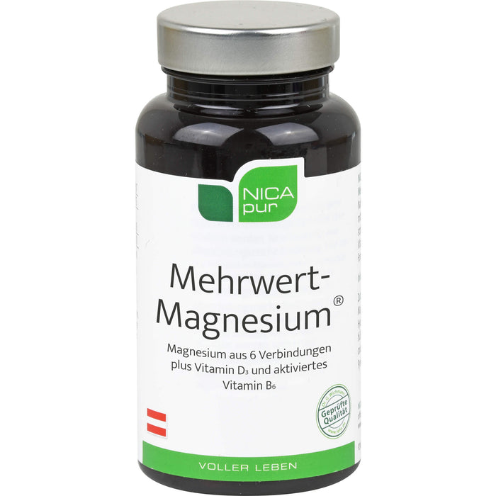NICApur Mehrwert-Magnesium, 60 St KAP