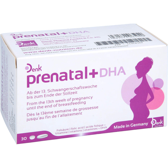 Denk Prenatal + DHA Tabletten, 60 St. Tabletten