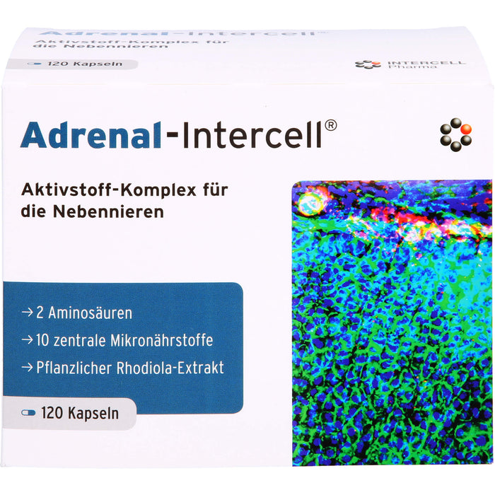 Adrenal-Intercell Aktiv-Komplex für die Nebennieren Kapseln, 120 St. Kapseln