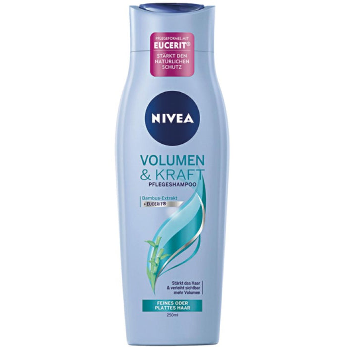 NIVEA Volumen & Kraft Pflegeshampoo, 250 ml Shampoo