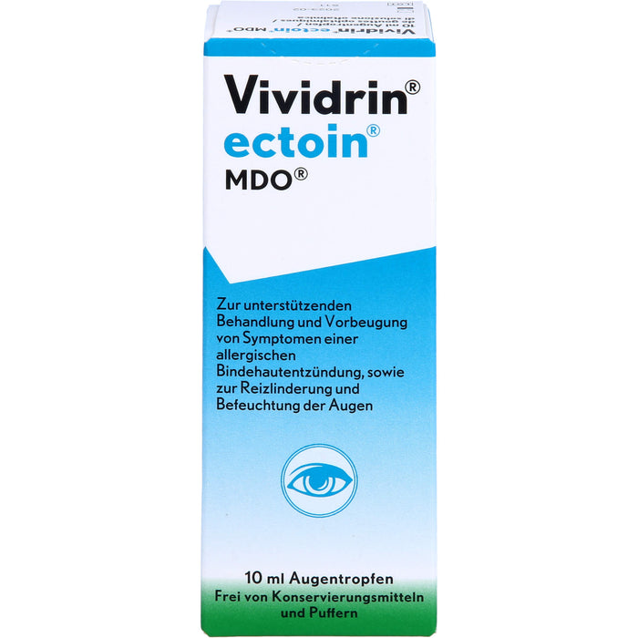 Vividrin ectoin MDO Augentropfen bei allergischen Symptomen der Bindehaut, 10 ml Lösung