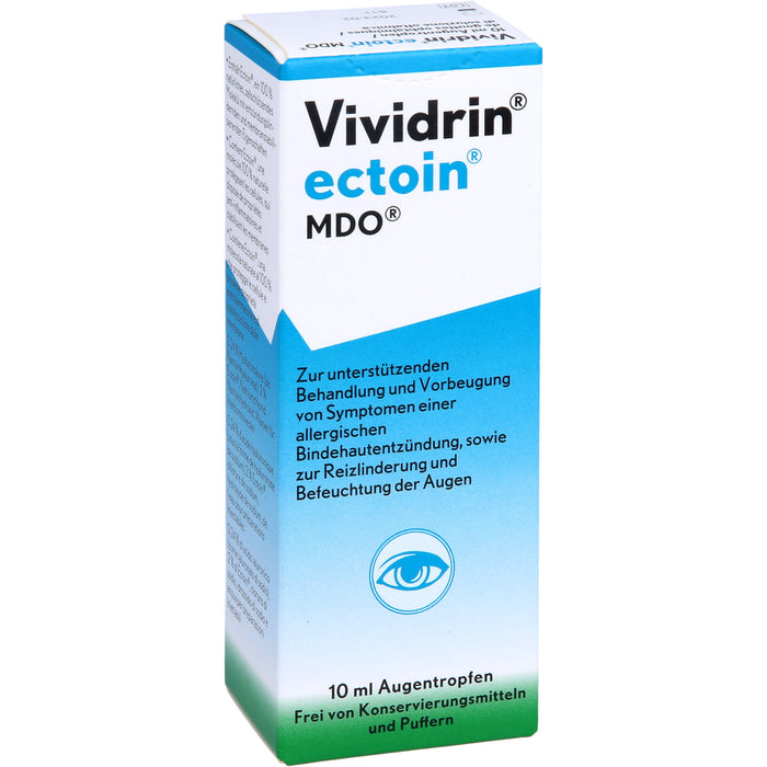 Vividrin ectoin MDO Augentropfen bei allergischen Symptomen der Bindehaut, 10 ml Lösung