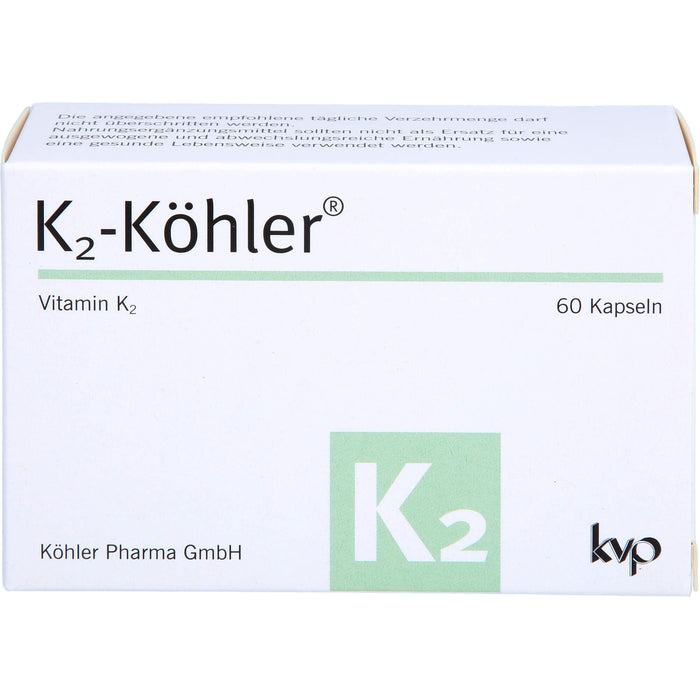 K2-Köhler Vitamin K2 Kapseln, 60 St. Kapseln
