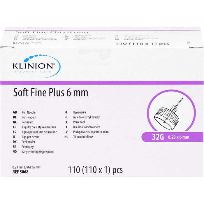 Klinion Softfine Pl6mm 32g, 110 St KAN